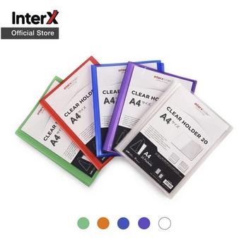 

New InterX Clear Holder A4 20 Lembar Inter X