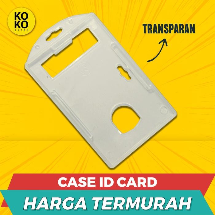 

New Tempat ID Card Frame Casing ID Card Holder / Name Tag / Tempat Kartu