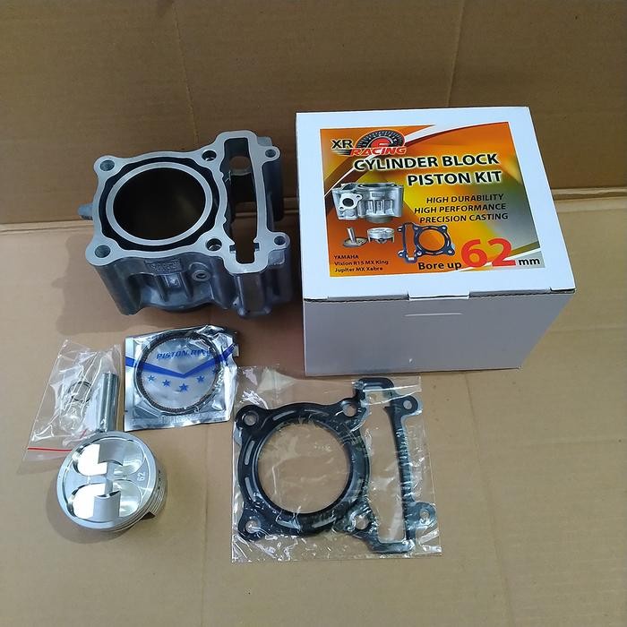 Paket Blok Bore Up Vixion 62 Mm Blok Bore Up Jupiter Mx 62 Mm Old