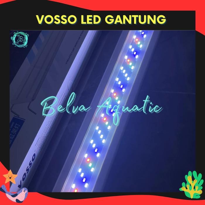 VOSSO LED Lampu Gantung Aquarium Lampu Gantung Aquarium Aquascape Murah