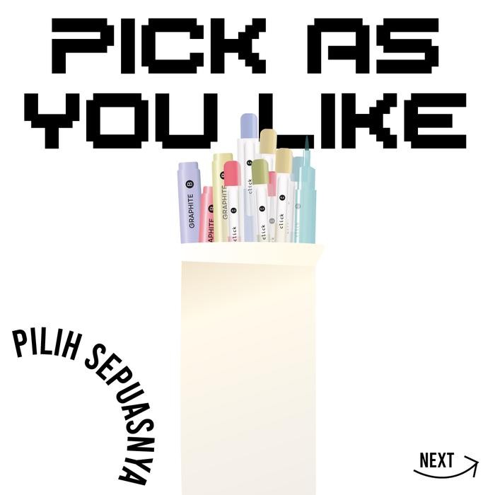 

TERBARU! Paperie Lab - PICK AS YOU LIKE stationery Desk