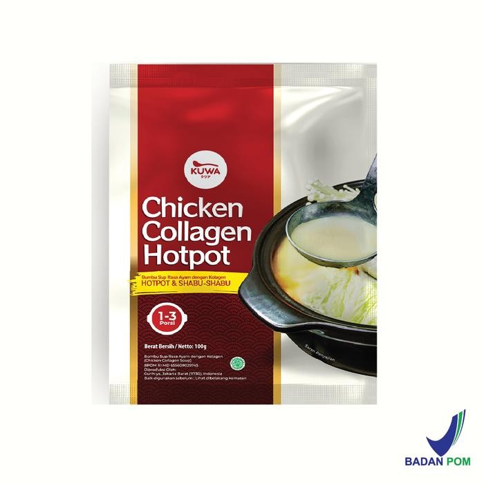 

ASLI KUWA Chicken Collagen Hotpot - Kaldu Sup Ayam Kolagen - 100g READY STOCK