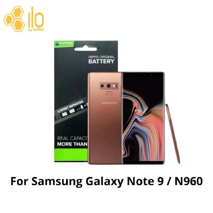 Hippo Baterai Baterry 100% ORI Baterai Samsung Galaxy Note 9 (N960) 3900mAh Batere Premium Batu