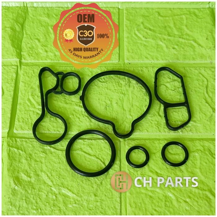 Seal Oil cooler Oli Coler Sil Oil cooler Engine Mesin Sonic Trax OEM High Quality