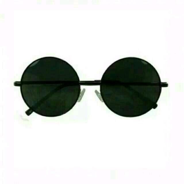 Pilihan- Kacamata Bulat Boboho Hitam Bingkai Tebal Pria Dan Wanita Korea Yoi 5002 Frame Lensa