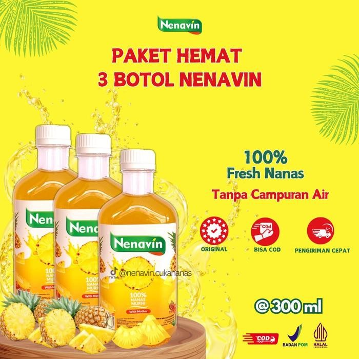 

SIAPKIRIM Nenavin Cuka Nanas Bantu Atasi Masalah Diabetes Lebih Hemat 3 Botol READY STOCK