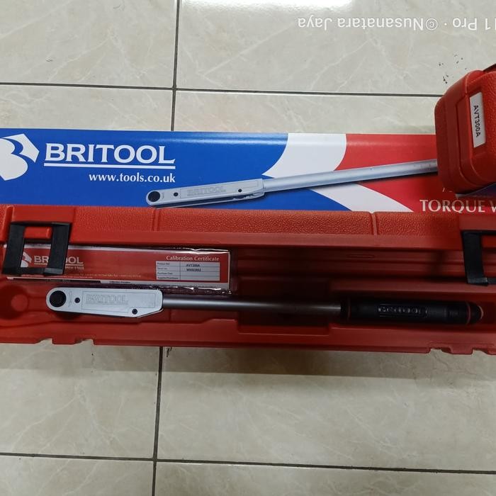 NEW Kunci momen kunci torsi 3/8inch torque wrench AVT300 BRITOOL AVT300