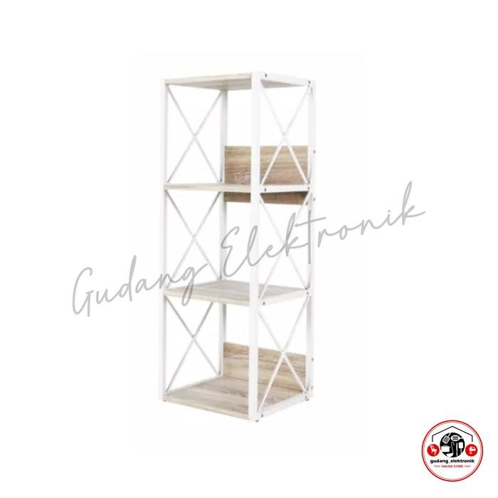 Lemari Olympic Rak susun Kayu Rak Buku Olympic Simpsons 3 Susun RB-SIM