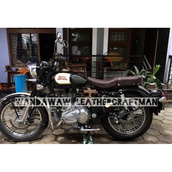 Ready Jok royal enfield, jok kulit royal enfield, seat royal enfield