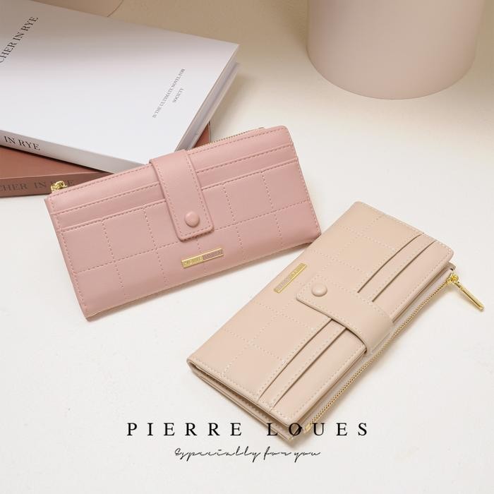 Dompet Panjang Wanita Kulit PU PIERRE LOUES Izora Wallet