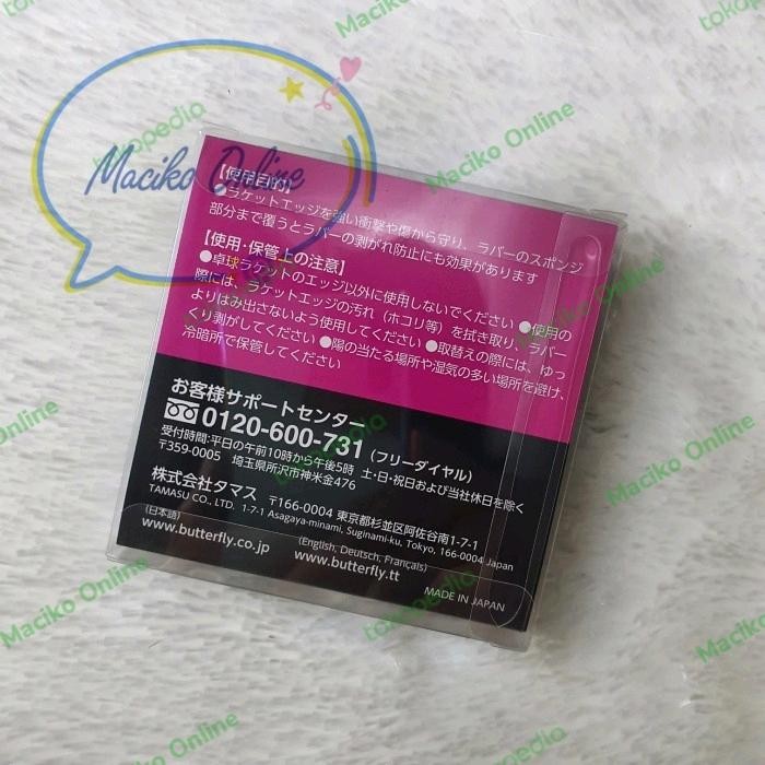 Strong Protector Butterfly 10Mm ~ Pelindung Bet Pingpong Side Tape Best Quality Asli 100% Original