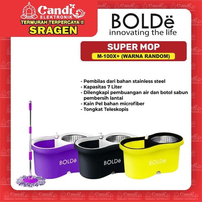 BOLDE SUPER MOP (ALAT PEL LANTAI) - M-100X+