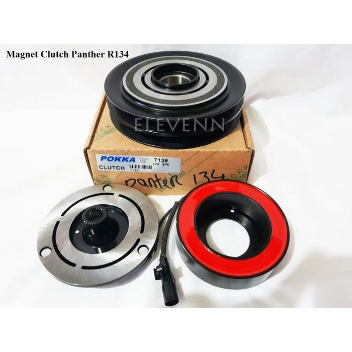 Magnet Clutch Panther R134 Ac Mobil Magnit Pulley Magnetic Pully