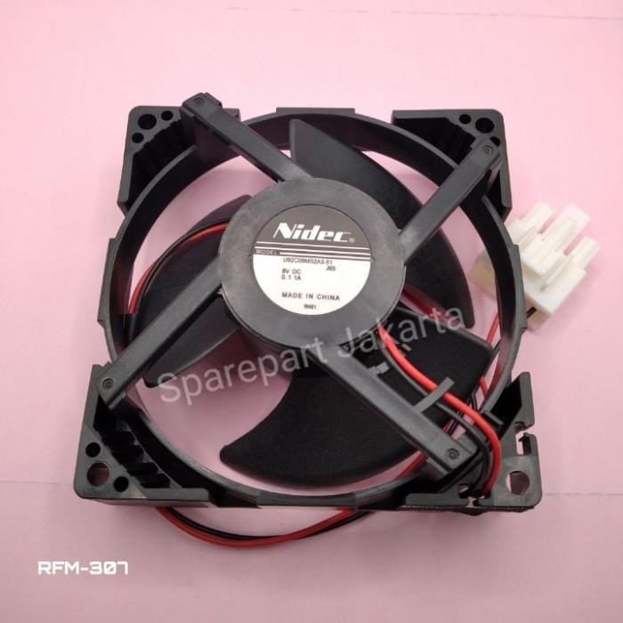 Ready Cooling fan / kipas pendingin kulkas 2 pintu Panasonic DC8V