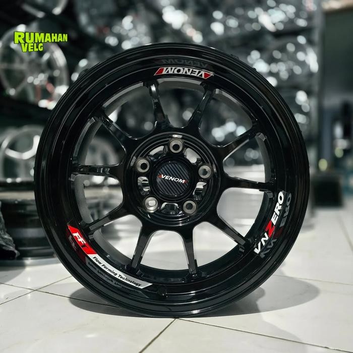 Terlaris Velg Mobil Racing R16 Venom Flow Forming Pcd 5X114,3 Velg Ring 16 Untuk Mobil Innova Reborn