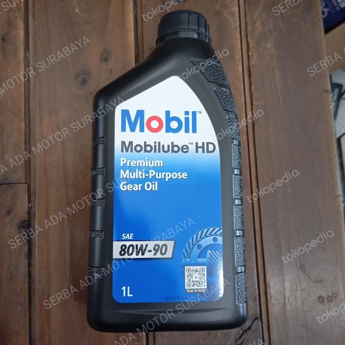 OLI TRANSMISI GARDAN MANUAL MOBIL MOBILUBE HD 80W90 OLI GARDAN 80W-90