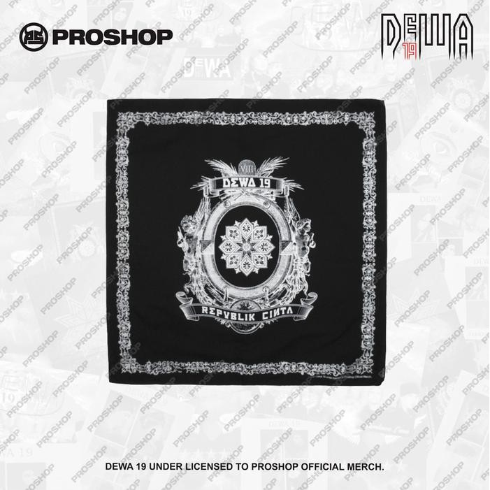 SALE PROSHOP DEWA 19 REPUBLIK CINTA BANDANA MERCHANDISE DEWA 19