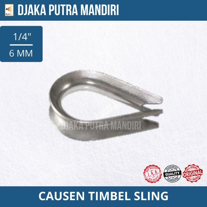 ~~~] CAUSEN TIMBLE SLING 6 MM - 1/4 INCHI
