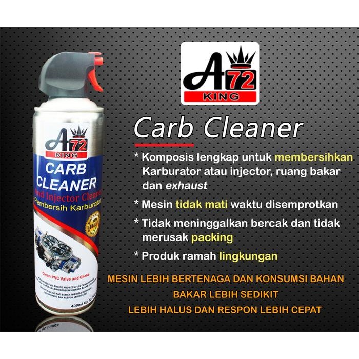 Carb Cleaner A72 King / Pembersih Karburator 500ml & 300ml