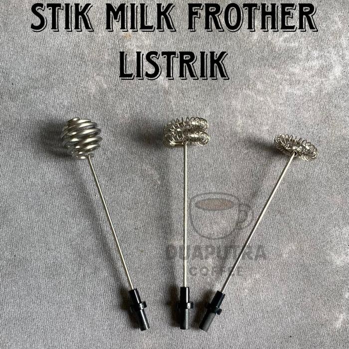 Stik milk frother listrik / MATA PENGADUK MILK FROTHER / WHISK HEAD CADANGAN /Milk Frother Head