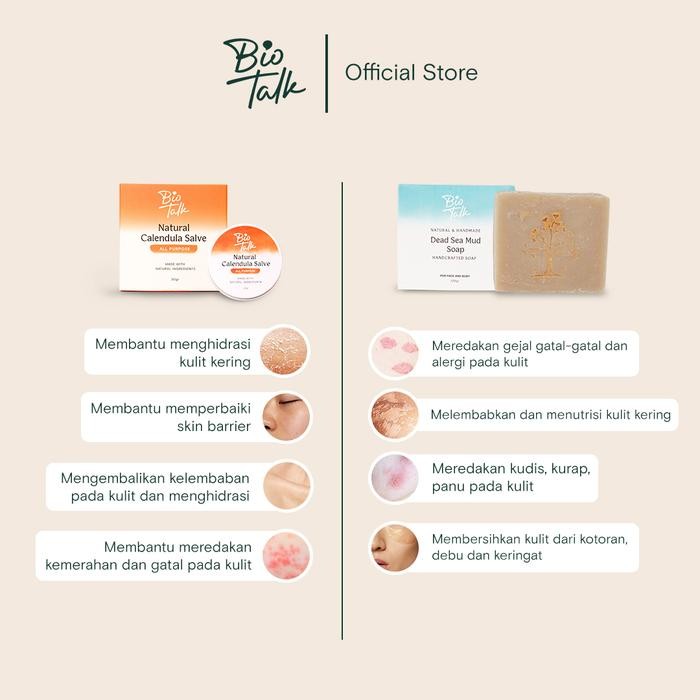 wcme- Biotalk Bundle Gatal Dan Ruam Salep Sabun Kulit Gatal Alergi Bagus Untuk Kulit Iritasi