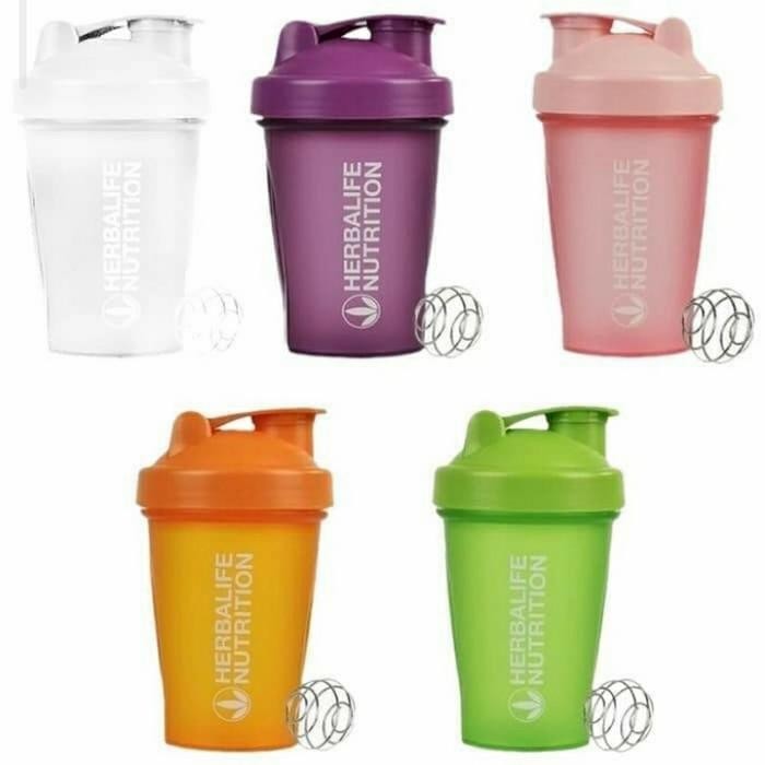 DJJ botol shaker herballife nutrition 600 ml - Free shaker