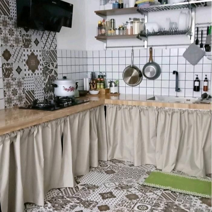 RJ gorden kolong dapur polos anti air