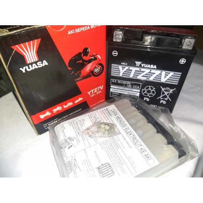 Aki Nmax Ytz7V Merk Yuasa