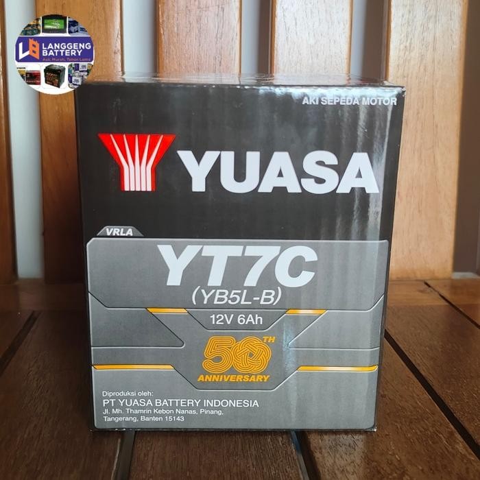 Aki Motor Kawasaki Kaze Yt7C / Gm5Z Yuasa Aki Kering