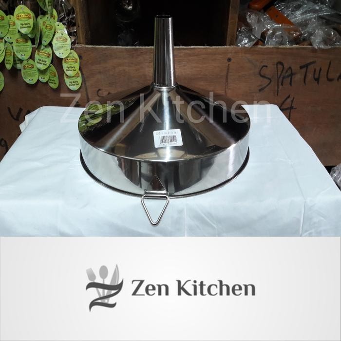 Corong stainless steel 30cm
