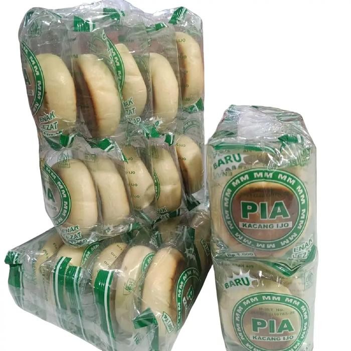 opvc- 30 Pcs Roti Gepeng Pia Mm Kacang Hijau-Roti