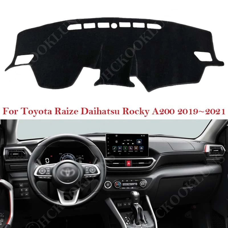 Dashboard Cover Dash Board Mat Carpet Pad for Toyota Raize Daihatsu Rocky A200 2019~ 2021 Sunshade C