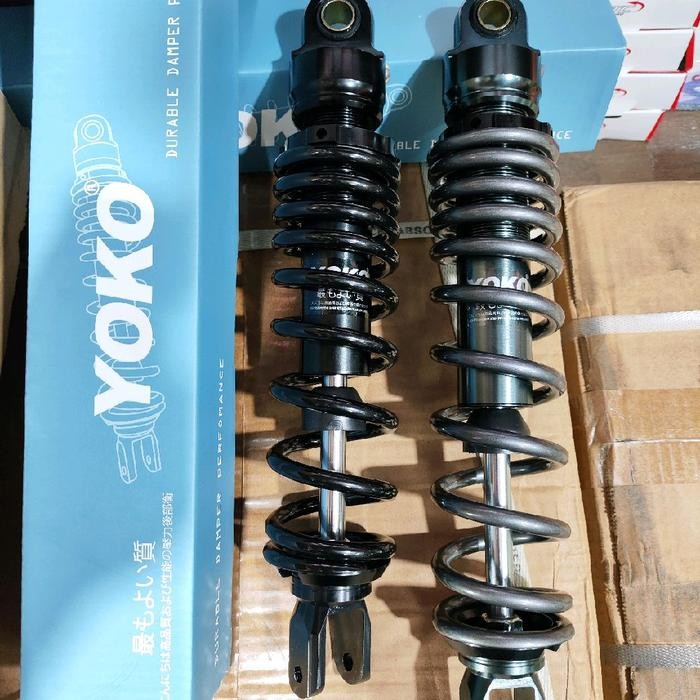 Banyak Dicari Shock Yoko New Type 3806 Non Tabung Matic Mio Dan Vario Black Gray Ori Yoko Terlariss