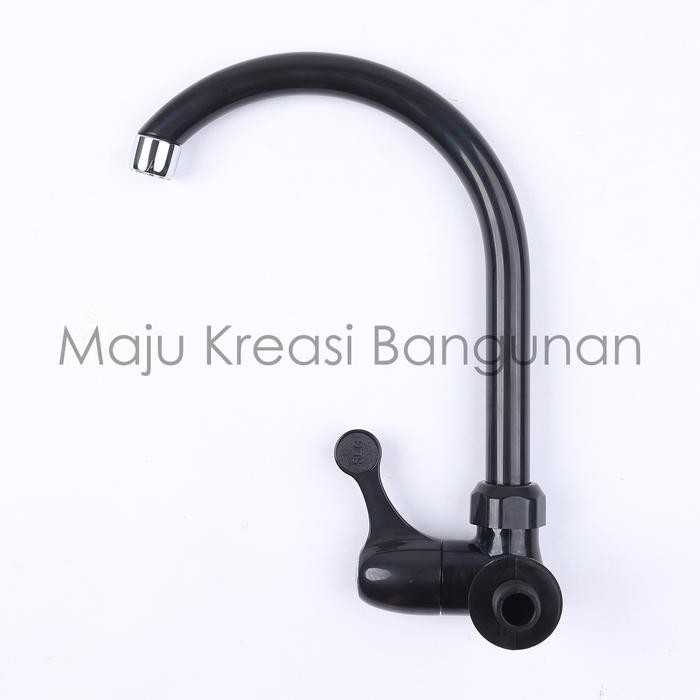 Kran Angsa Tembok Pvc New Soligen Keran Air Cuci Piring Sink Dapur Pasti Ori