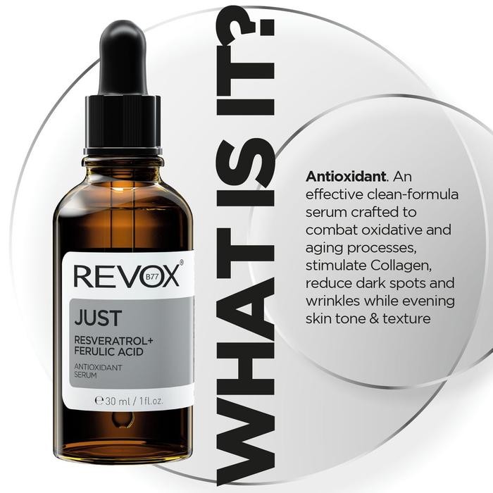 ui89- Revox B77 Just Resveratrol + Ferulic Acid Serum 30Ml