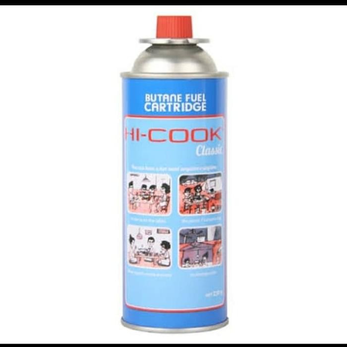 HariPromo- Kaleng Gas Hi Cook 230 Gram Untuk Refil Kompor Portable