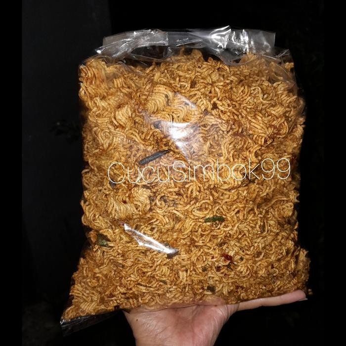 Mie Kremes Pedas/Asin daun jeruk 1kg