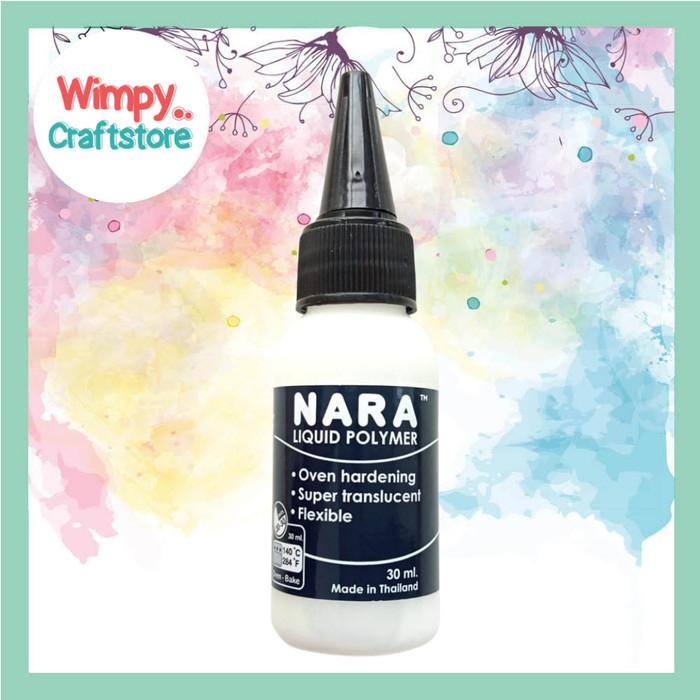 ffy3- Nara Liquid Polymer Clay Cair Pelembut Polymer Clay Softener Lem Clay