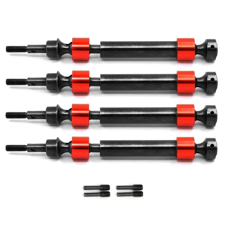 Hardened Steel Splined CVD Drive Shaft 5451X For Traxxas 1/10 Maxx E-Revo Summit E-MAXX T-MAXX RC Ca