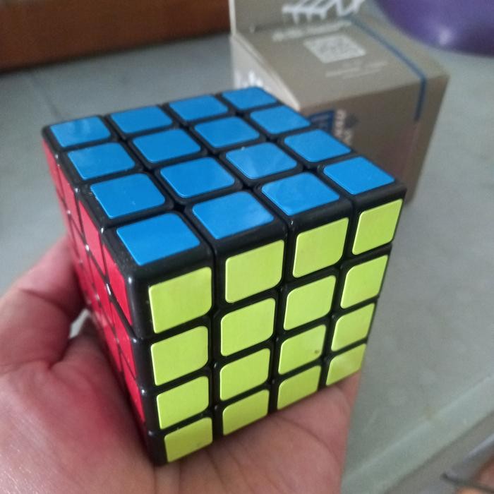 RUBIK SPEED CUBE 4X4X4 ORIGINAL RUBIKS 4 4 GAN BLACK BASE YONGJUN