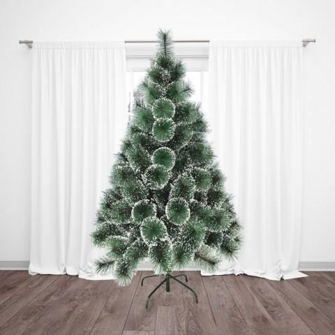 Yeraya Pohon Natal Salju Jarum Polos 611 240cm pohon natal 8 feet pohon natal extra besar pohon