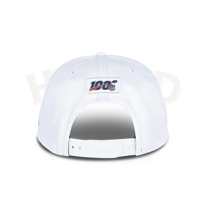 TOPI NEW ERA NFL GREEN BAY PACKERS 1919 ON FIELD WHITE 9FIFTY FOOTBALL SNAPBACK HAT 100% ORIGINAL