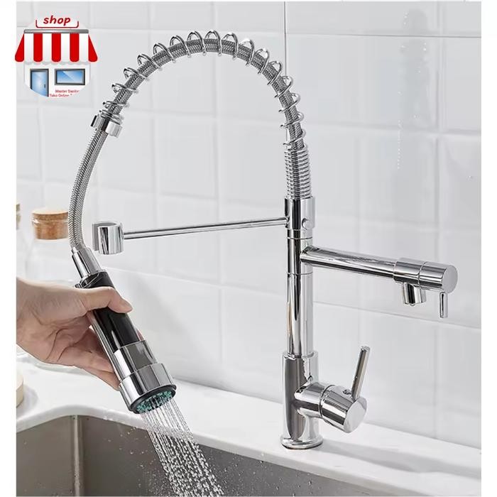 Kran Kitchen Sink Panas Dingin FSD F-020 Kran Cuci Piring Model Pantry