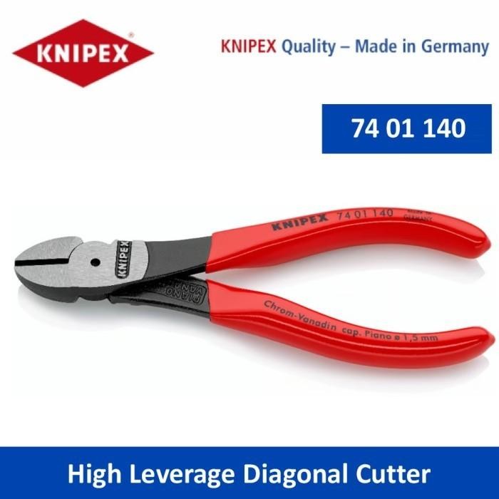 Tang Potong 74 01 140 Knipex High Leverage Diagonal Cutter