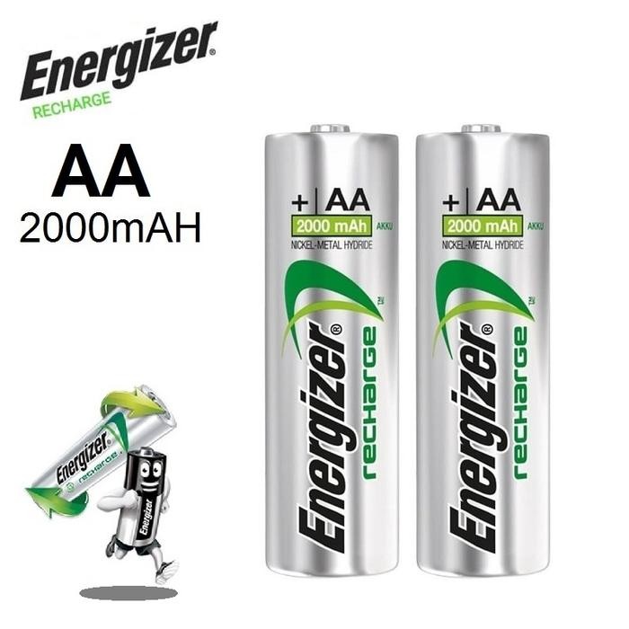 hyjk- Baterai Energizer Aa Rechargeable 2000Mah