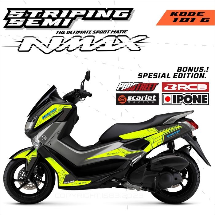 Sale Striping Yamaha Nmax Lama All Yamaha Nmax Old 2015-2021 Motor Motorcycle