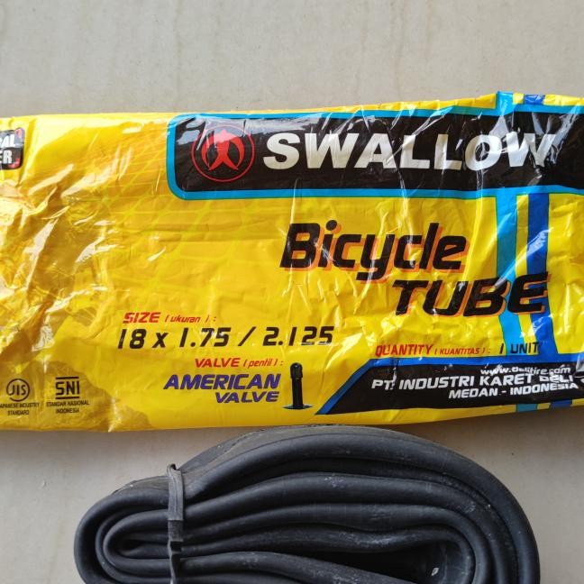 Ban Dalam Swallow 18 X 1.75/2.125 Sepeda Anak