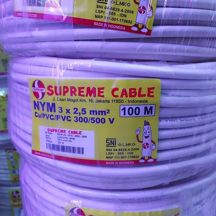 Kabel Nym 3X2,5X100 Meter Supreme