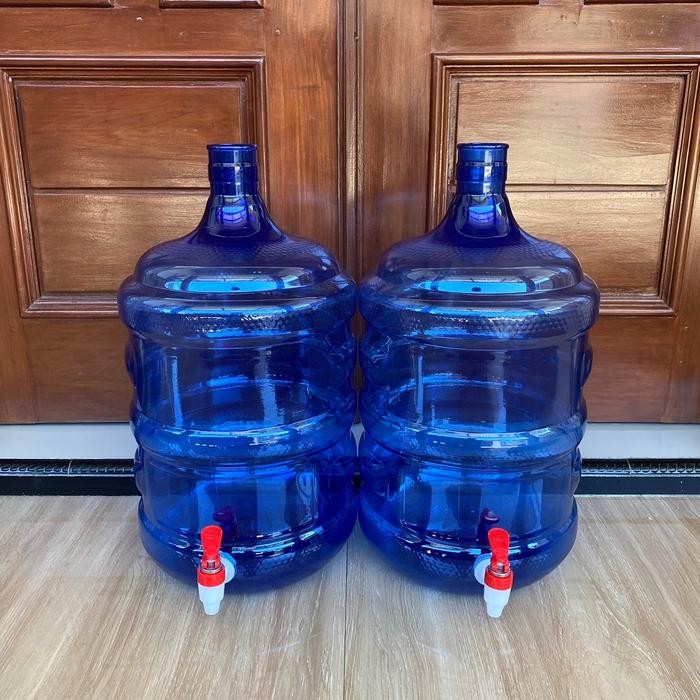 ASLI Galon kosong / galon kran / galon 19l / galon pet / galon isi ulang / galon aqua READY STOCK
