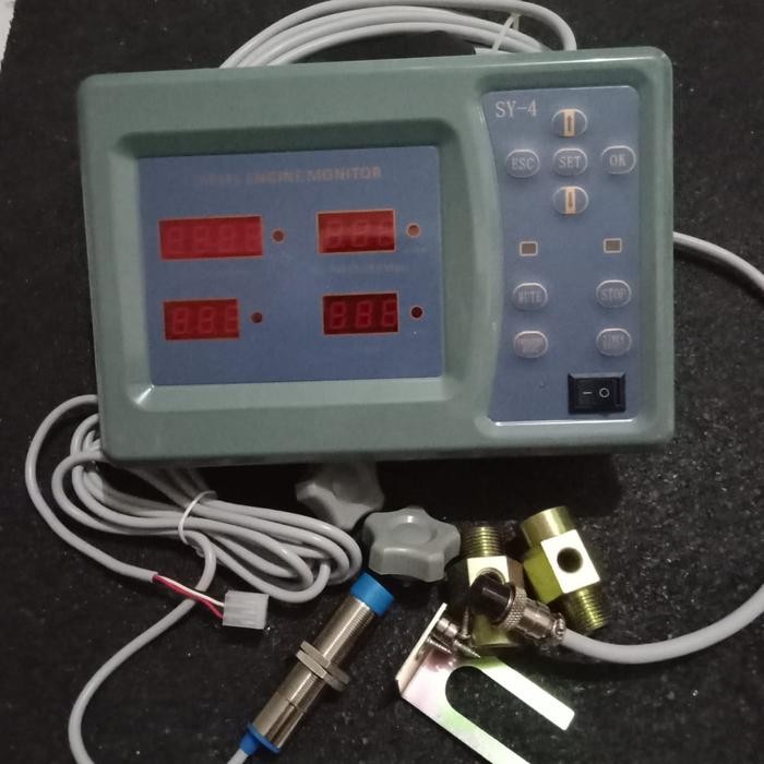 indikator mesin diesel kapal dengan alarm sy-4 monitor diesel